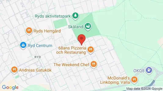 Apartments for rent i Linköping - kort over placeringen