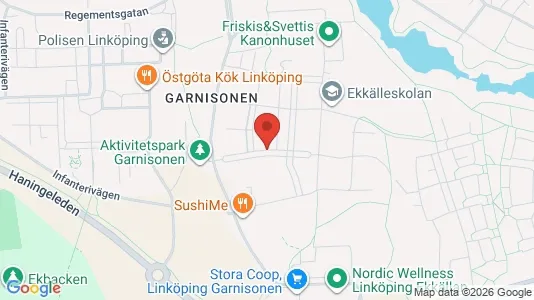 Apartments for rent i Linköping - kort over placeringen