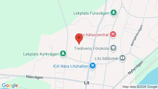 Apartments for rent i Östersund - kort over placeringen