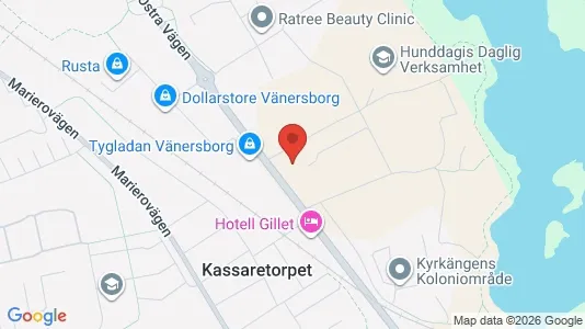 Apartments for rent i Vänersborg - kort over placeringen