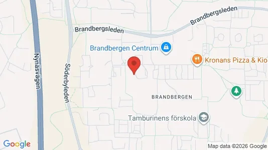 Apartments for rent i Haninge - kort over placeringen