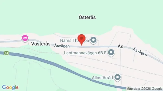 Apartments for rent i Örnsköldsvik - kort over placeringen