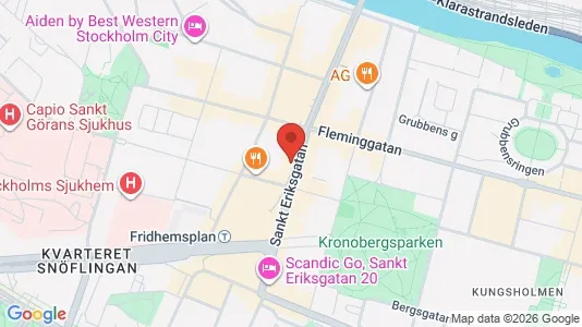 Apartments for rent i Kungsholmen - kort over placeringen