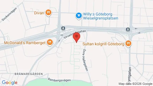 Apartments for rent i Lundby - kort over placeringen