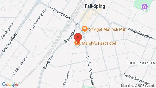 Apartments for rent i Falköping - kort over placeringen