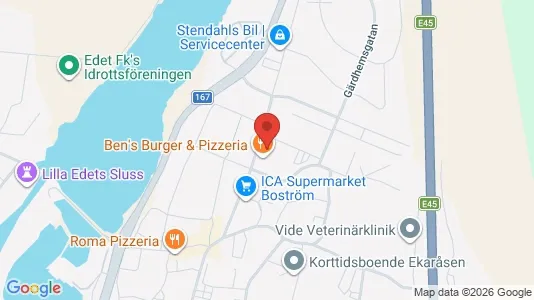 Apartments for rent i Lilla Edet - kort over placeringen