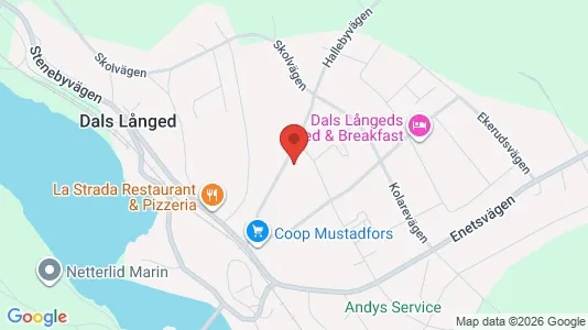 Apartments for rent i Bengtsfors - kort over placeringen