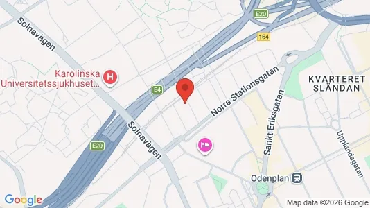 Apartments for rent i Vasastan - kort over placeringen