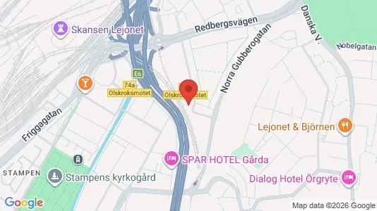 Apartments for rent i Örgryte-Härlanda - kort over placeringen