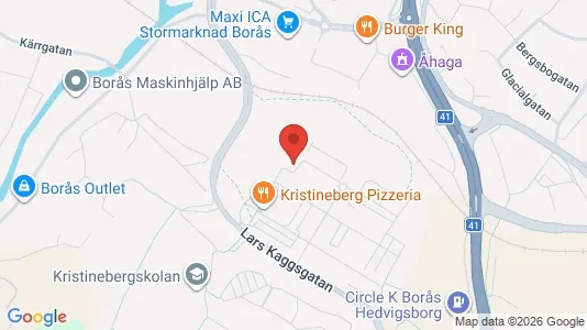 Apartments for rent i Borås - kort over placeringen