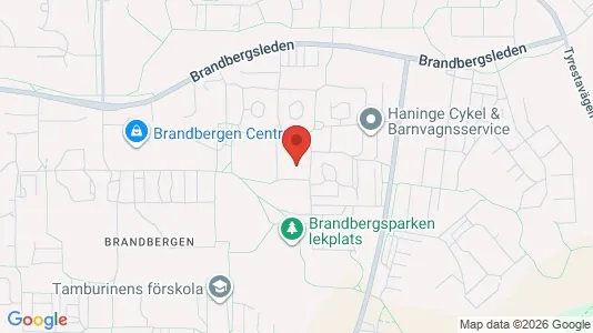 Apartments for rent i Haninge - kort over placeringen