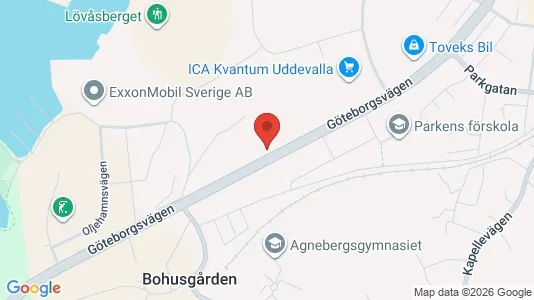 Apartments for rent i Uddevalla - kort over placeringen
