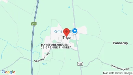Apartments for rent i Trige - kort over placeringen