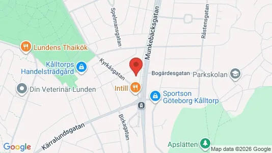 Apartments for rent i Örgryte-Härlanda - kort over placeringen