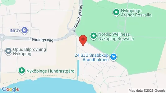 Apartments for rent i Nyköping - kort over placeringen