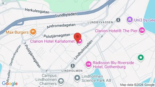 Apartments for rent i Lundby - kort over placeringen