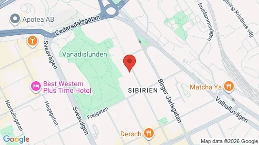 Apartments for rent i Vasastan - kort over placeringen
