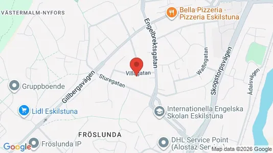Apartments for rent i Eskilstuna - kort over placeringen