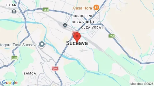 Houses for rent i Suceava - kort over placeringen