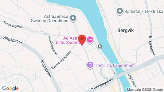 Apartments for rent i Södertälje - kort over placeringen