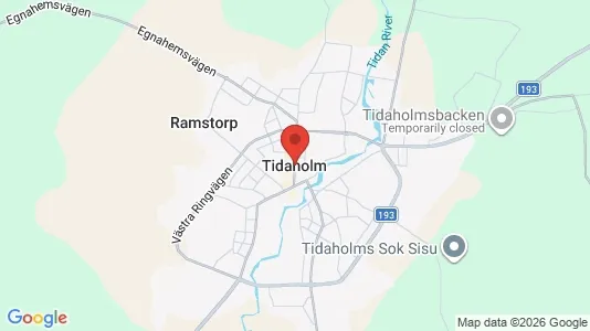 Apartments for rent i Tidaholm - kort over placeringen