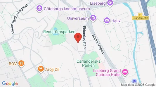 Apartments for rent i Johanneberg - kort over placeringen