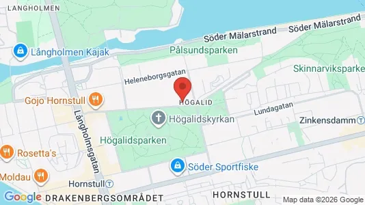 Apartments for rent i Södermalm - kort over placeringen