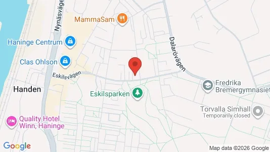 Apartments for rent i Haninge - kort over placeringen