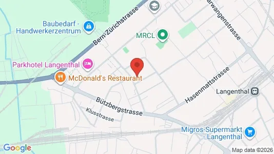 Apartments for rent i Oberaargau - kort over placeringen