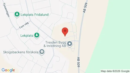 Apartments for rent i Nykvarn - kort over placeringen