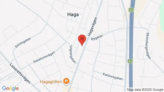 Apartments for rent i Sundsvall - kort over placeringen