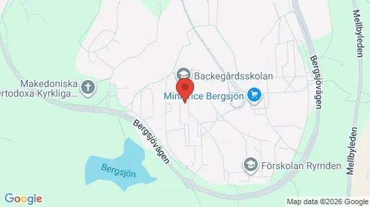 Apartments for rent i Gothenburg East - kort over placeringen