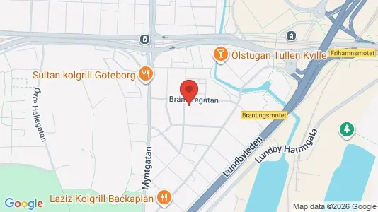 Apartments for rent i Lundby - kort over placeringen