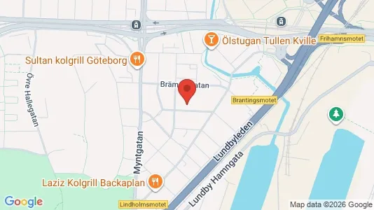 Apartments for rent i Lundby - kort over placeringen