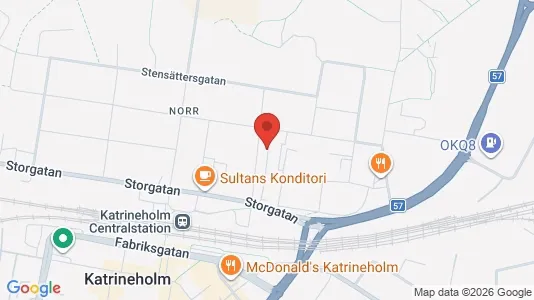 Apartments for rent i Katrineholm - kort over placeringen