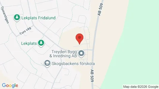 Apartments for rent i Nykvarn - kort over placeringen