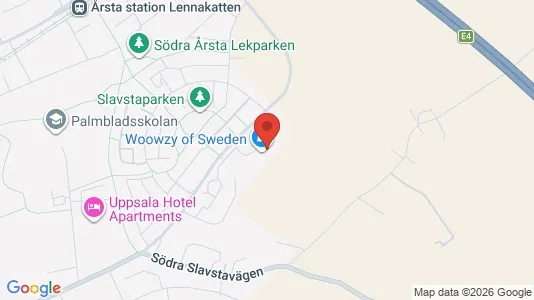 Apartments for rent i Uppsala - kort over placeringen