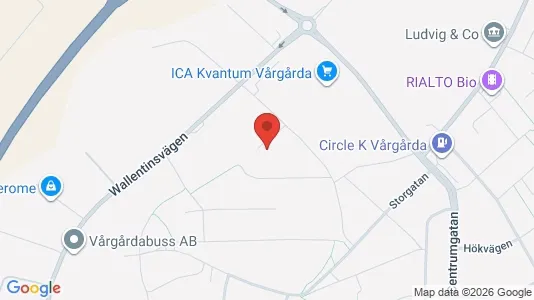Apartments for rent i Vårgårda - kort over placeringen