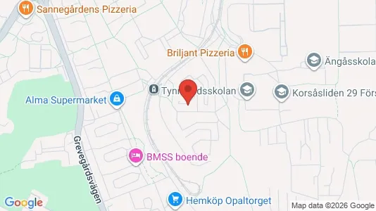 Apartments for rent i Askim-Frölunda-Högsbo - kort over placeringen