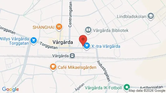 Apartments for rent i Vårgårda - kort over placeringen