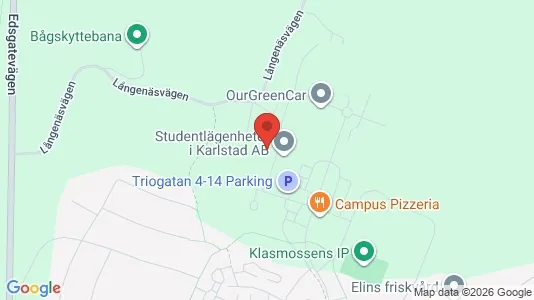 Apartments for rent i Karlstad - kort over placeringen