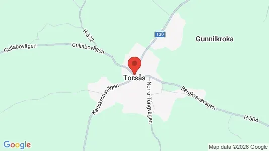 Apartments for rent i Torsås - kort over placeringen