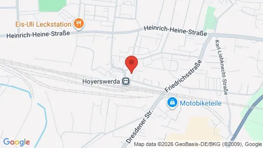 Apartments for rent i Bautzen - kort over placeringen