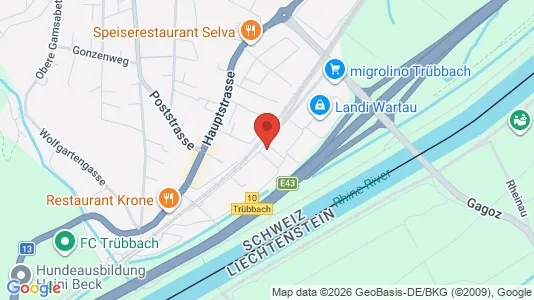 Rooms for rent i Werdenberg - kort over placeringen