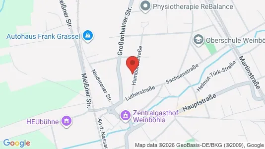 Apartments for rent i Central Saxony - kort over placeringen