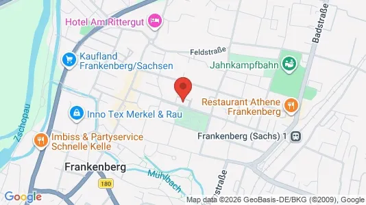 Apartments for rent i Central Saxony - kort over placeringen