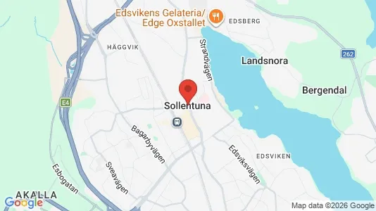 Apartments for rent i Sollentuna - kort over placeringen