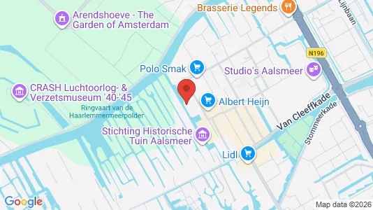 Apartments for rent i Aalsmeer - kort over placeringen