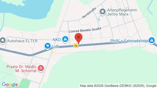 Apartments for rent i Bautzen - kort over placeringen