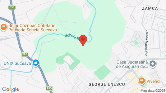 Apartments for rent i Suceava - kort over placeringen
